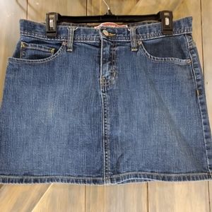 Gap Cotton/Spandex Mini Jean Skirt SZ-8